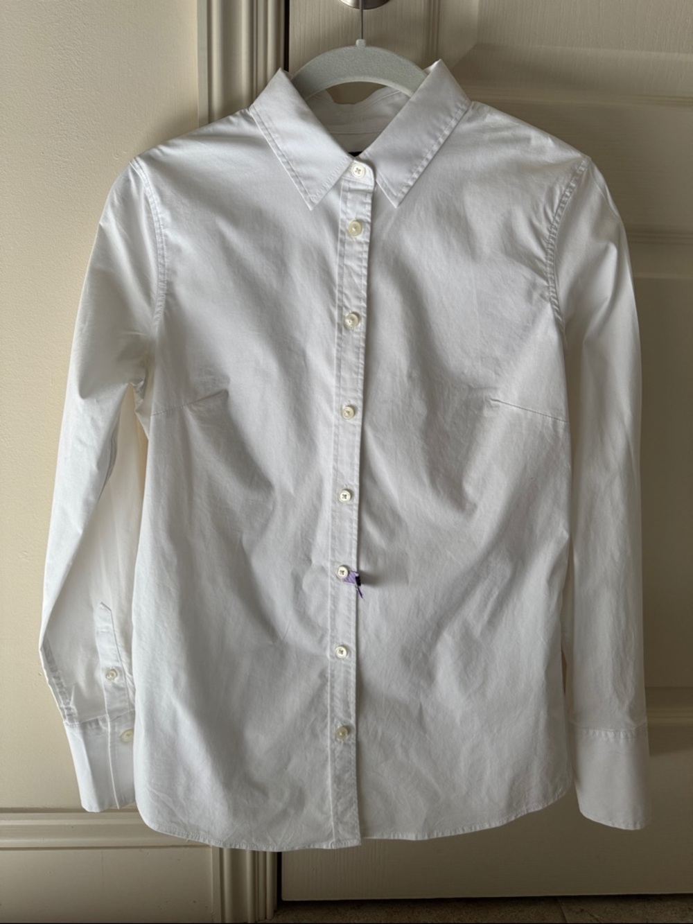 Banana Republic Women's White Button-Down Shirt